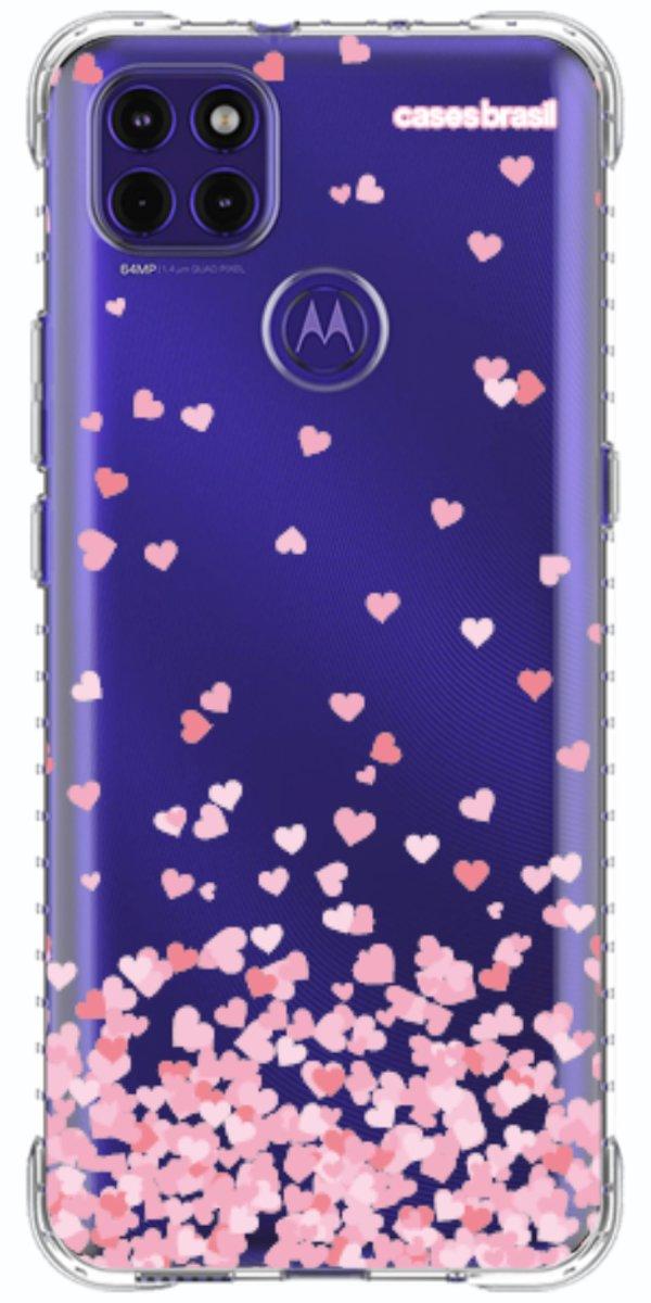 Capinha para Celular Corações Flutuantes