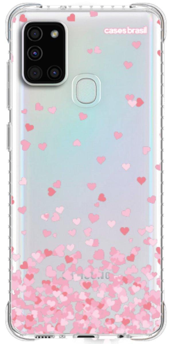 Capinha para Celular Corações Flutuantes