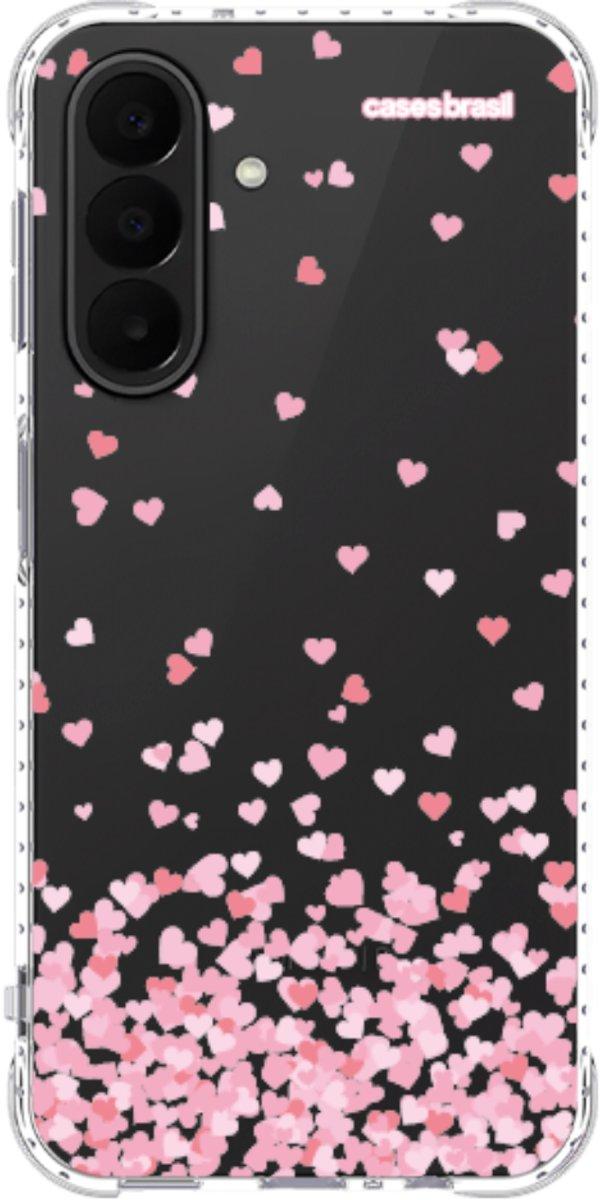 Capinha para Celular Corações Flutuantes