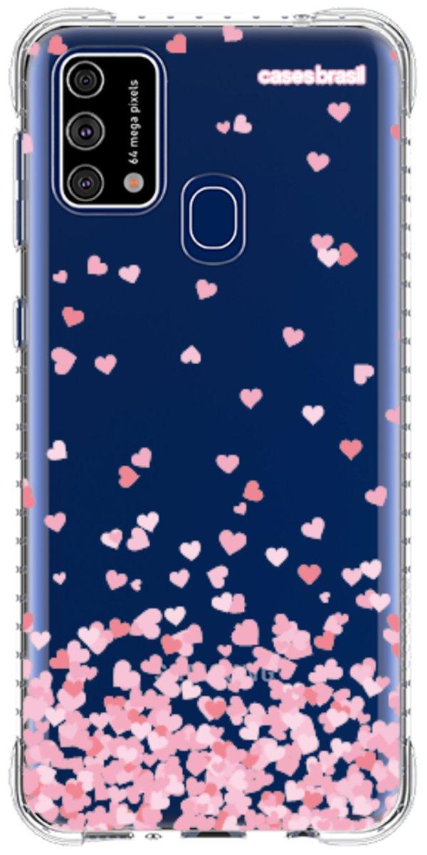 Capinha para Celular Corações Flutuantes