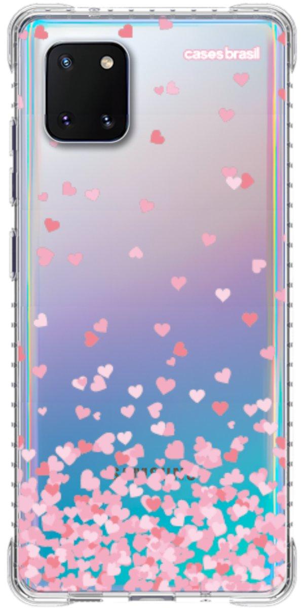 Capinha para Celular Corações Flutuantes