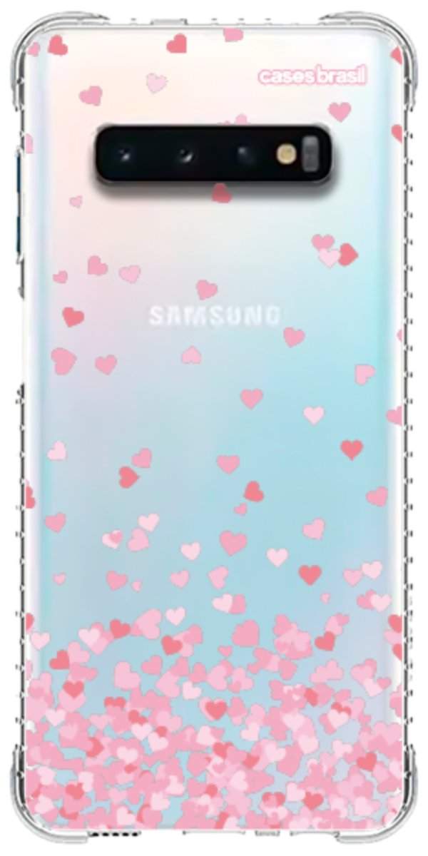 Capinha para Celular Corações Flutuantes