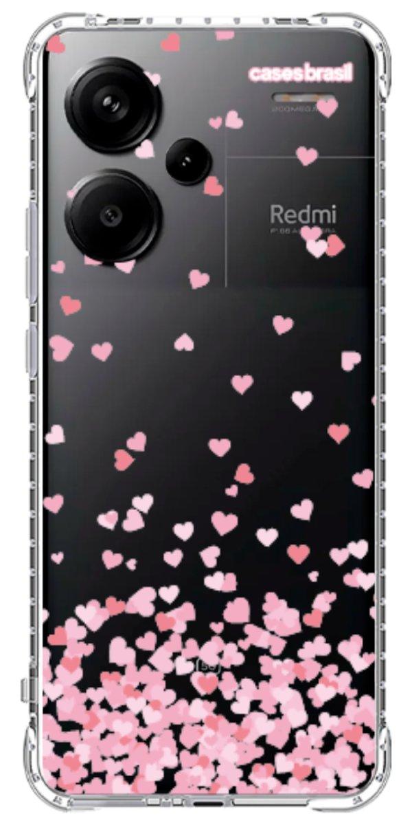 Capinha para Celular Corações Flutuantes