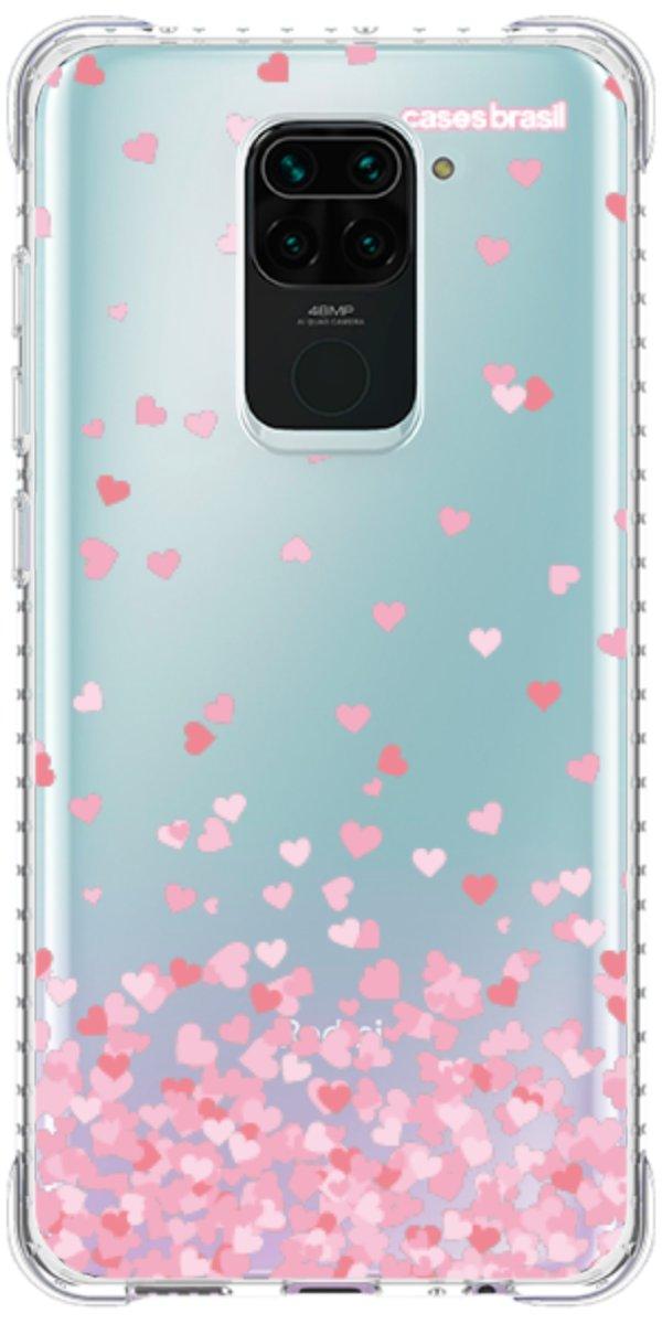 Capinha para Celular Corações Flutuantes