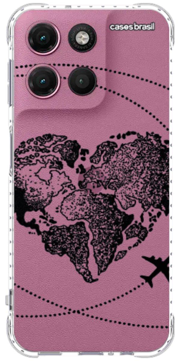 Capinha para Celular Amor por Viagens