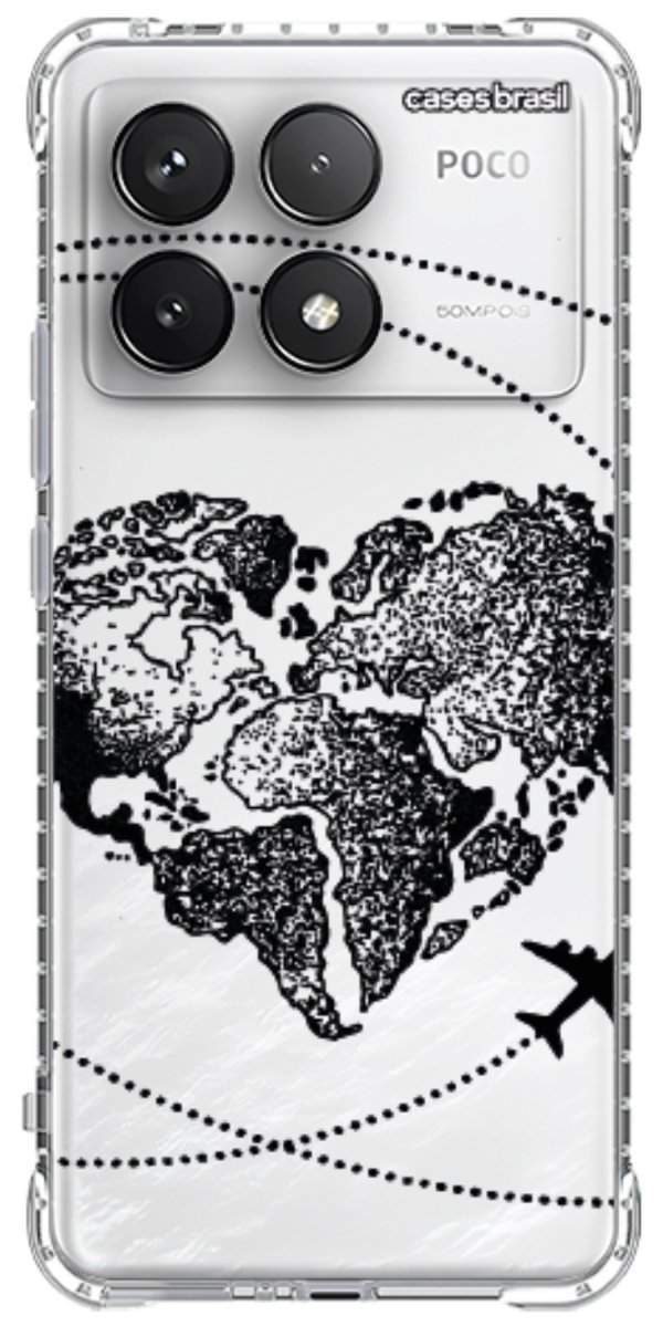 Capinha para Celular Amor por Viagens
