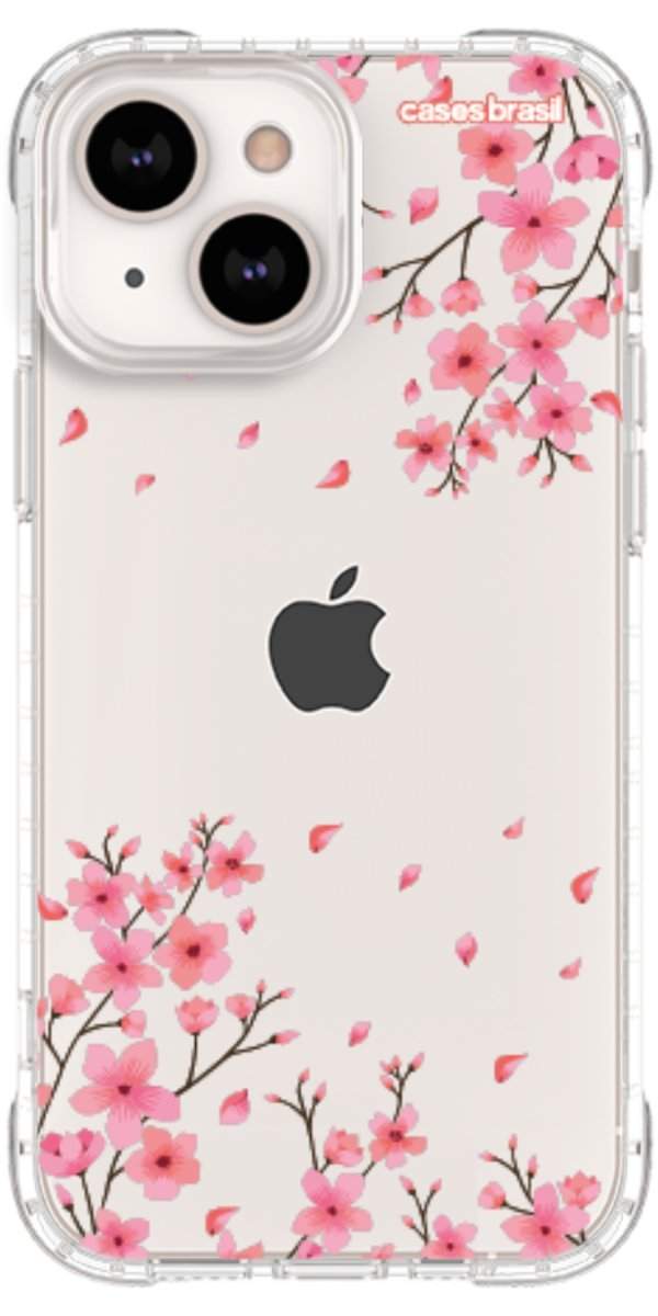 Capinha para Celular Floral Rosinha