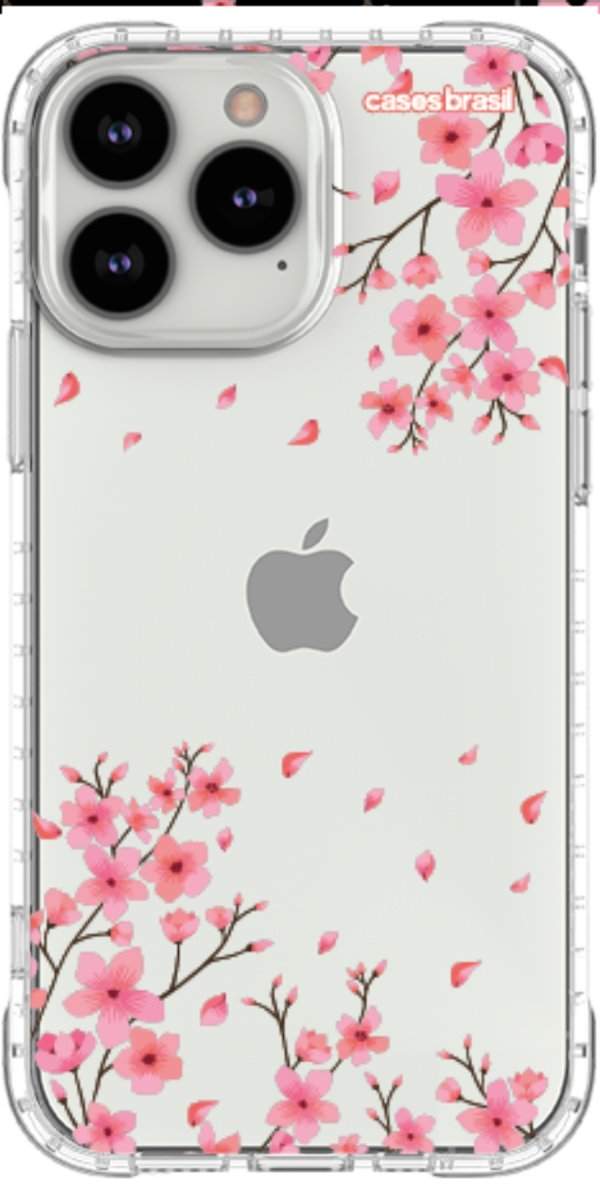 Capinha para Celular Floral Rosinha