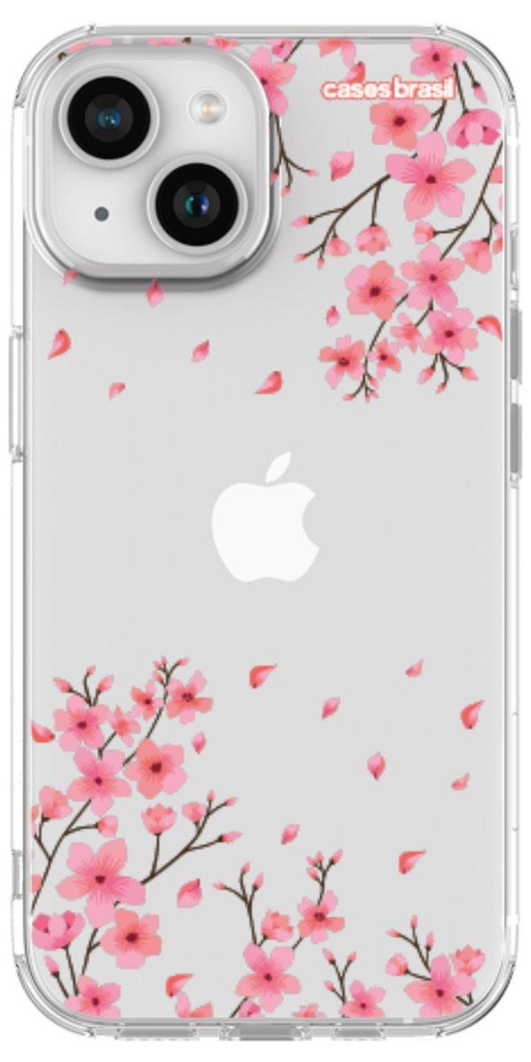 Capinha para Celular Floral Rosinha