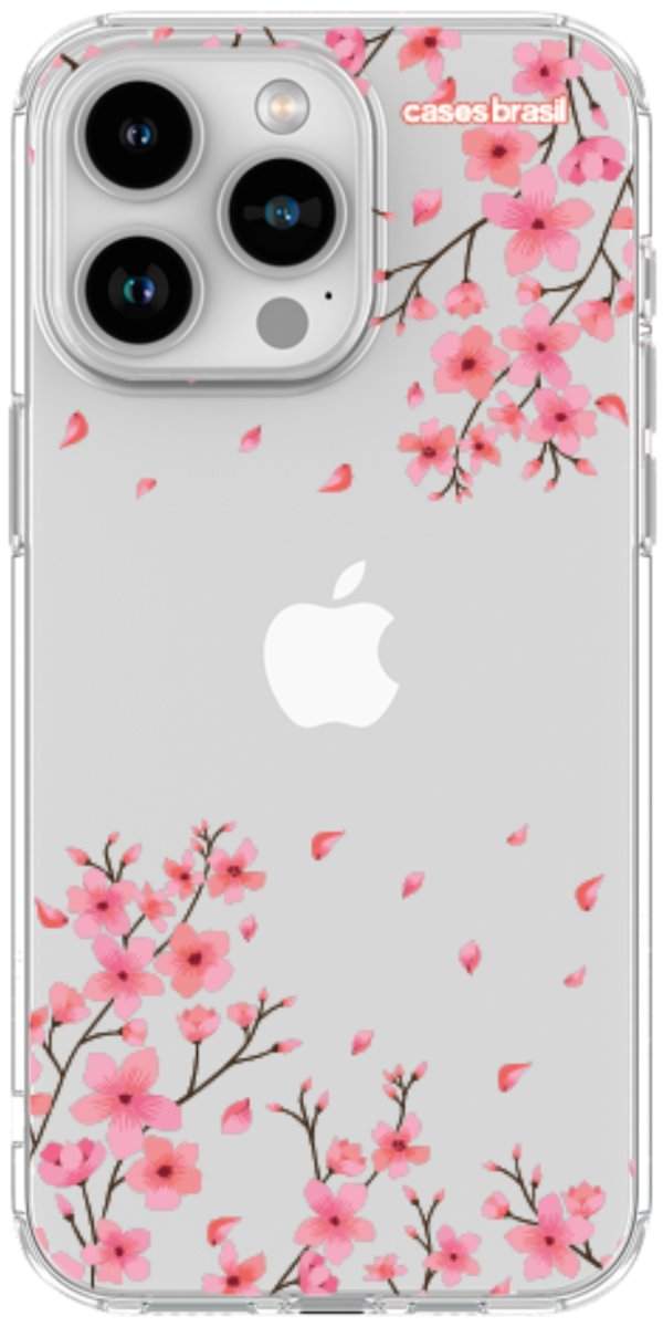 Capinha para Celular Floral Rosinha