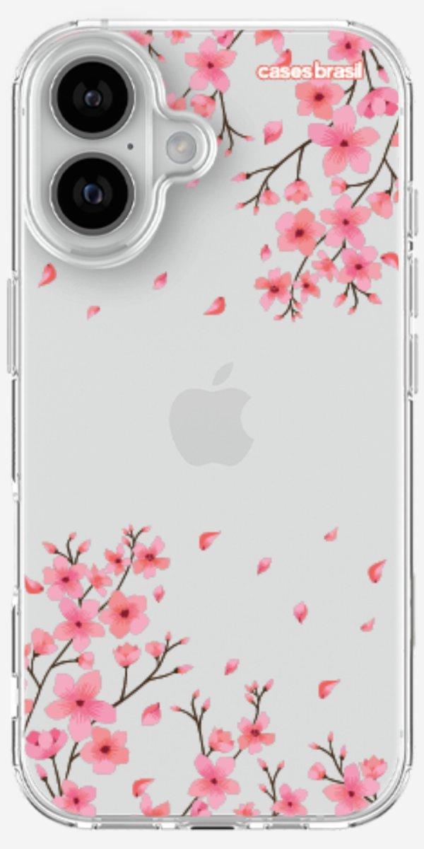 Capinha para Celular Floral Rosinha