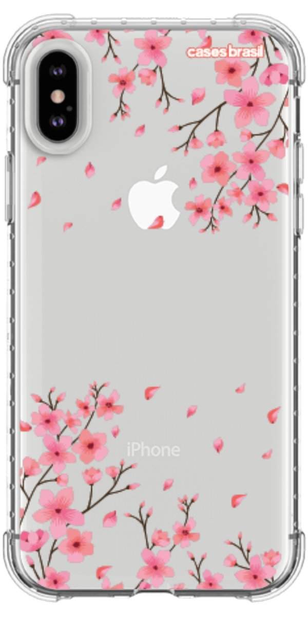 Capinha para Celular Floral Rosinha