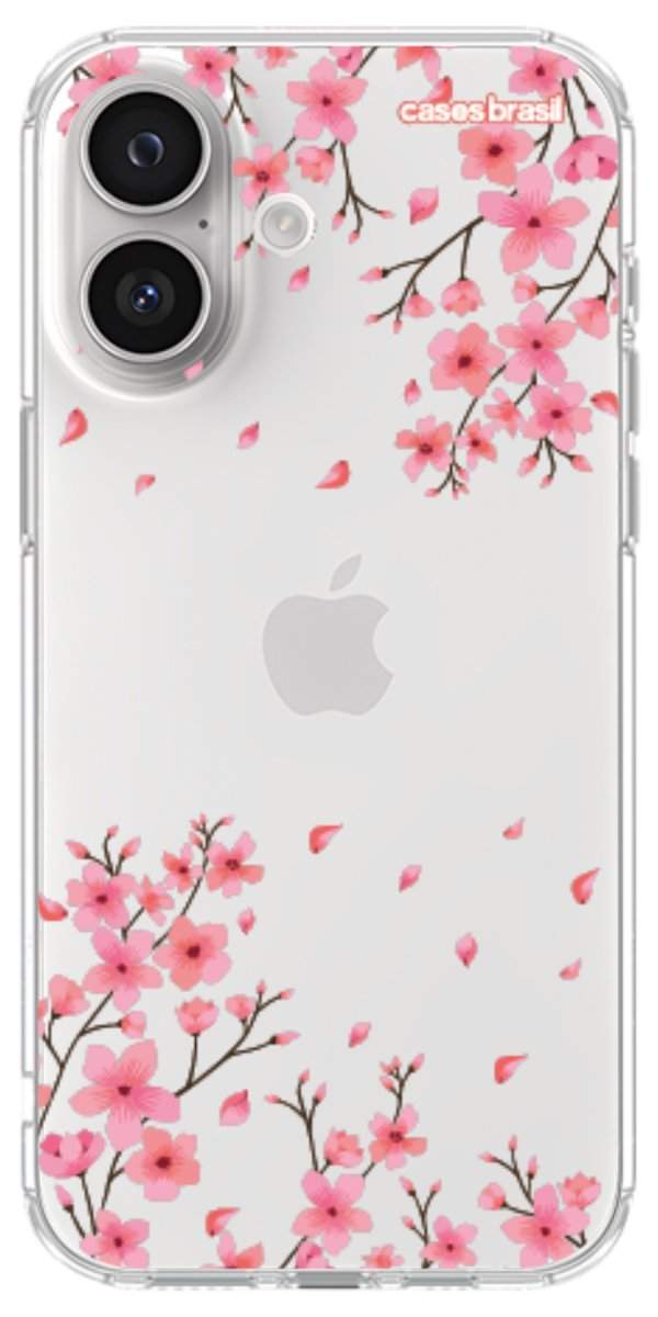 Capinha para Celular Floral Rosinha