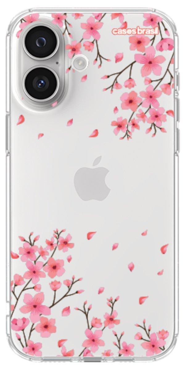 Capinha para Celular Floral Rosinha