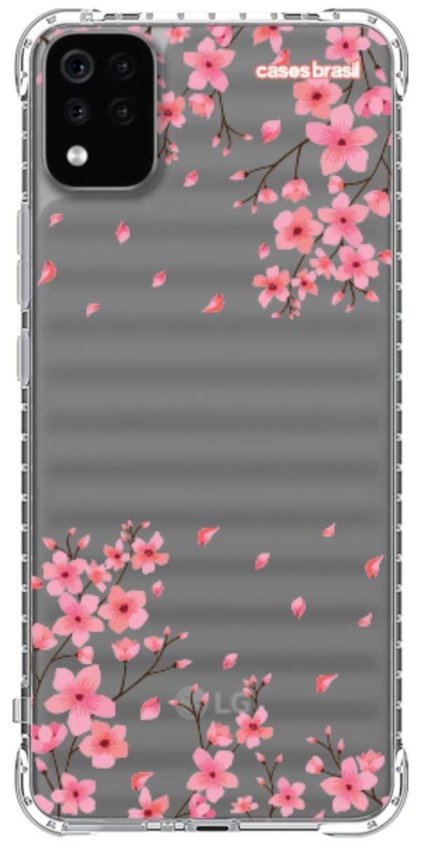 Capinha para Celular Floral Rosinha