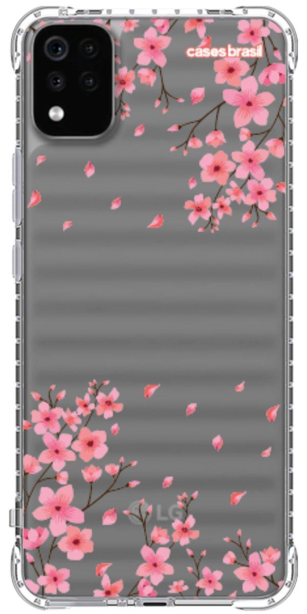 Capinha para Celular Floral Rosinha