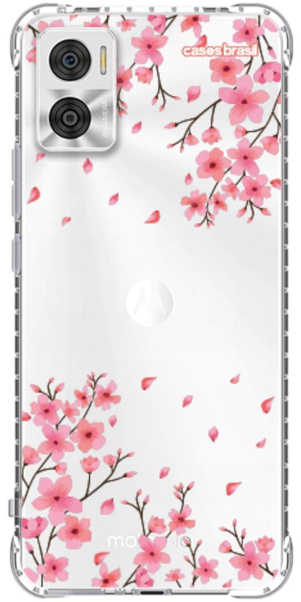Capinha para Celular Floral Rosinha