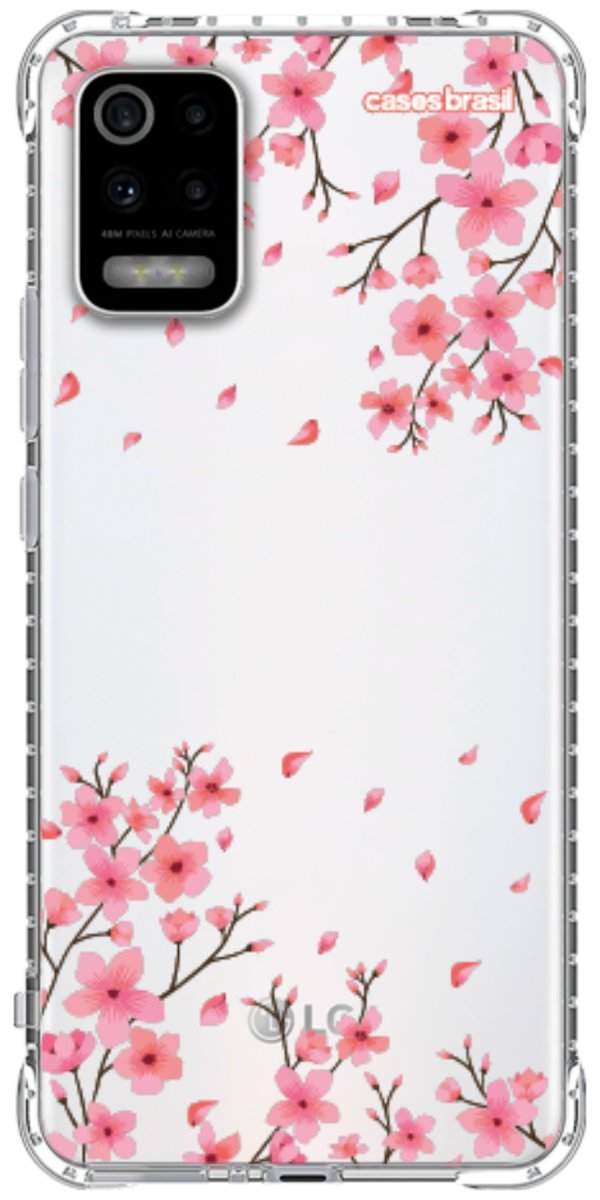 Capinha para Celular Floral Rosinha