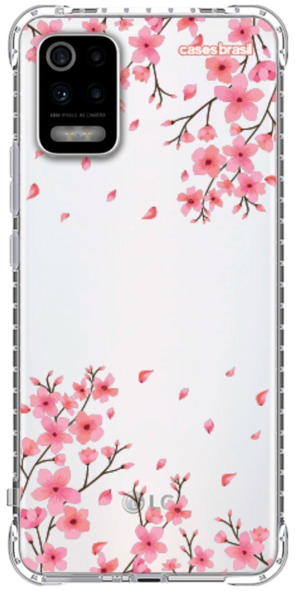 Capinha para Celular Floral Rosinha