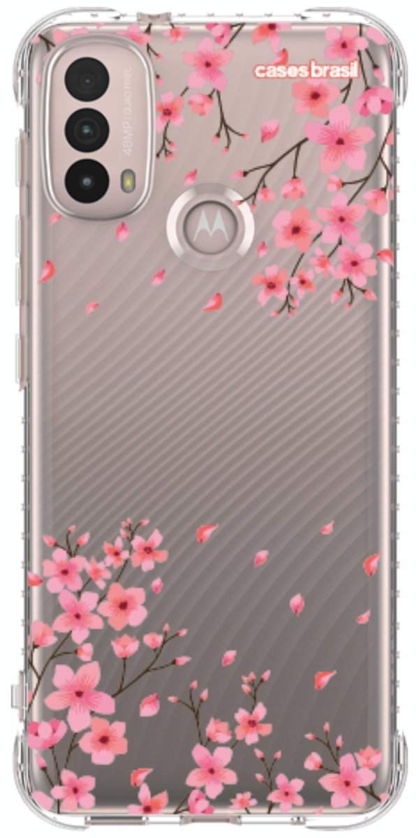 Capinha para Celular Floral Rosinha