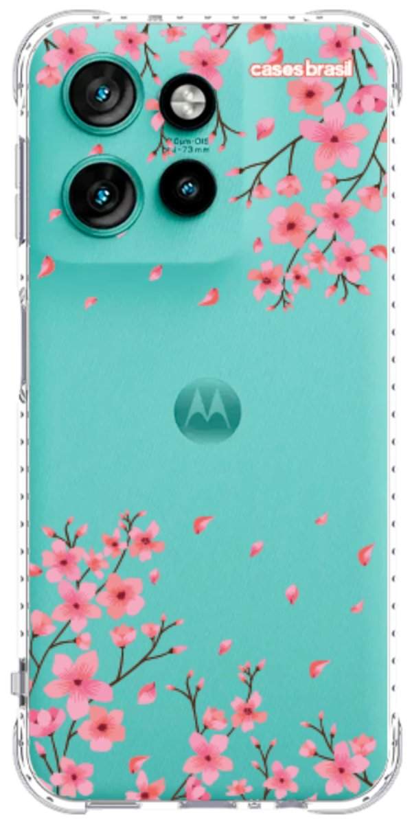Capinha para Celular Floral Rosinha