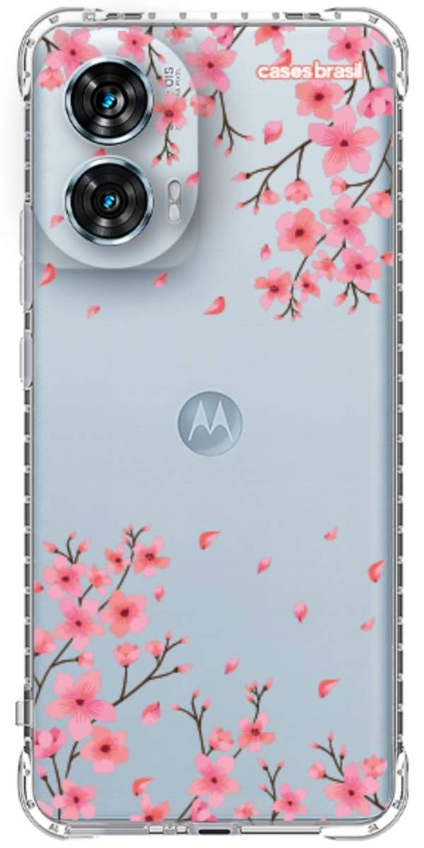 Capinha para Celular Floral Rosinha