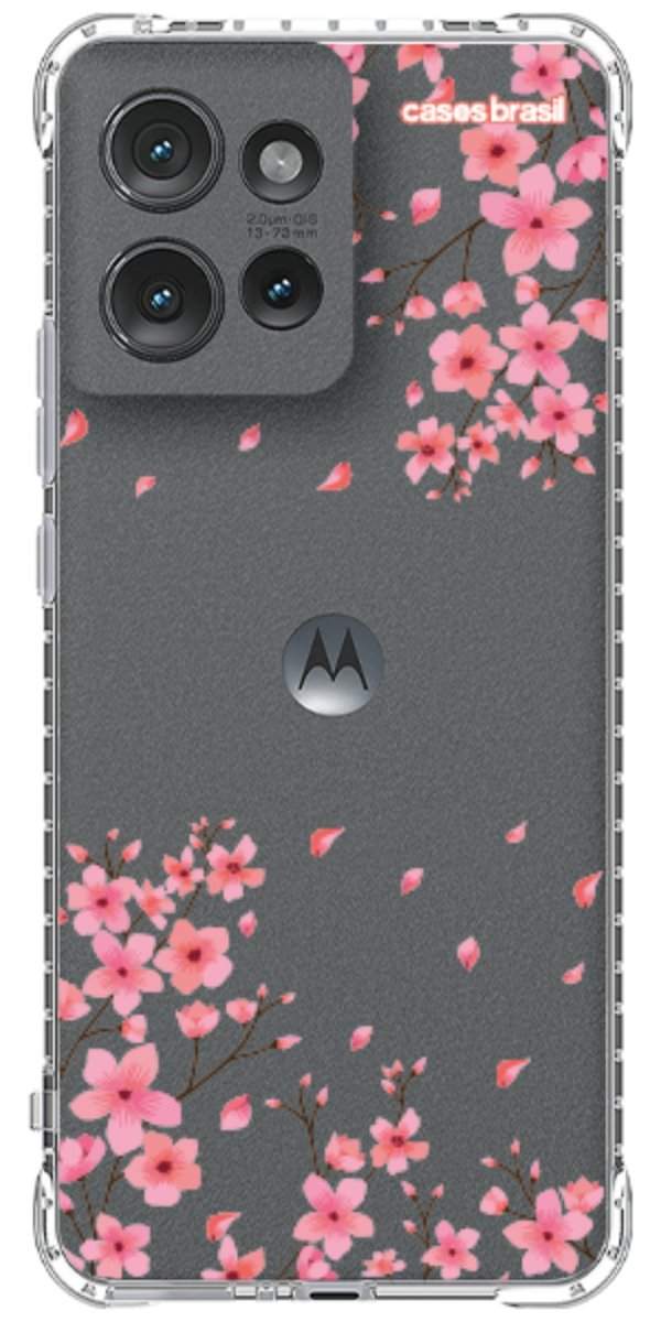 Capinha para Celular Floral Rosinha