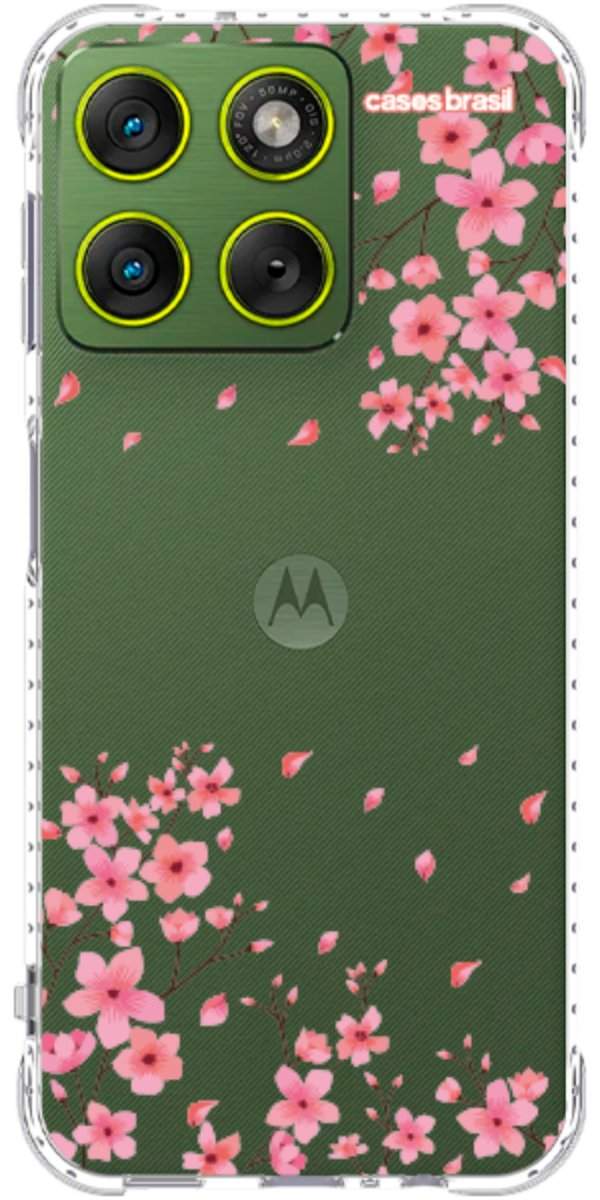 Capinha para Celular Floral Rosinha