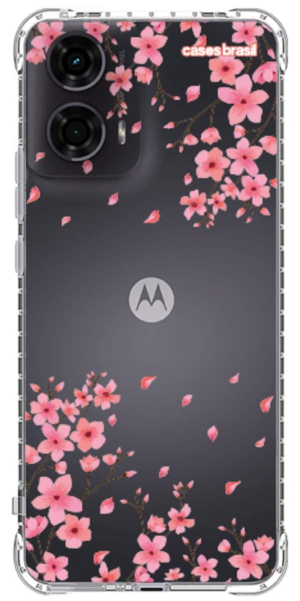 Capinha para Celular Floral Rosinha