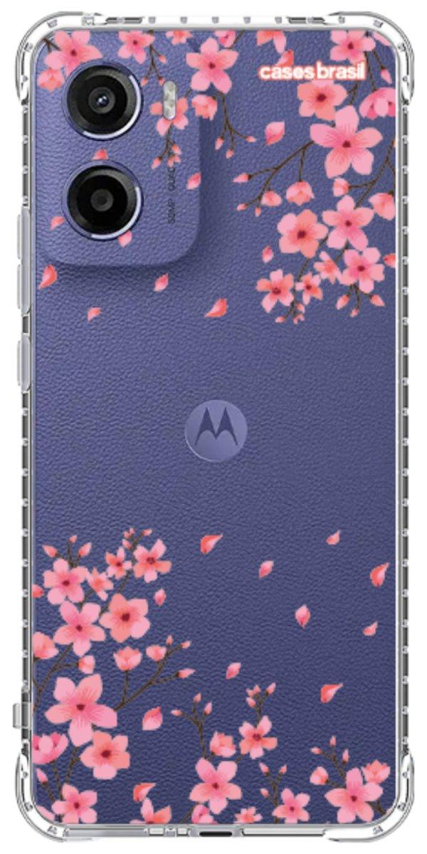 Capinha para Celular Floral Rosinha