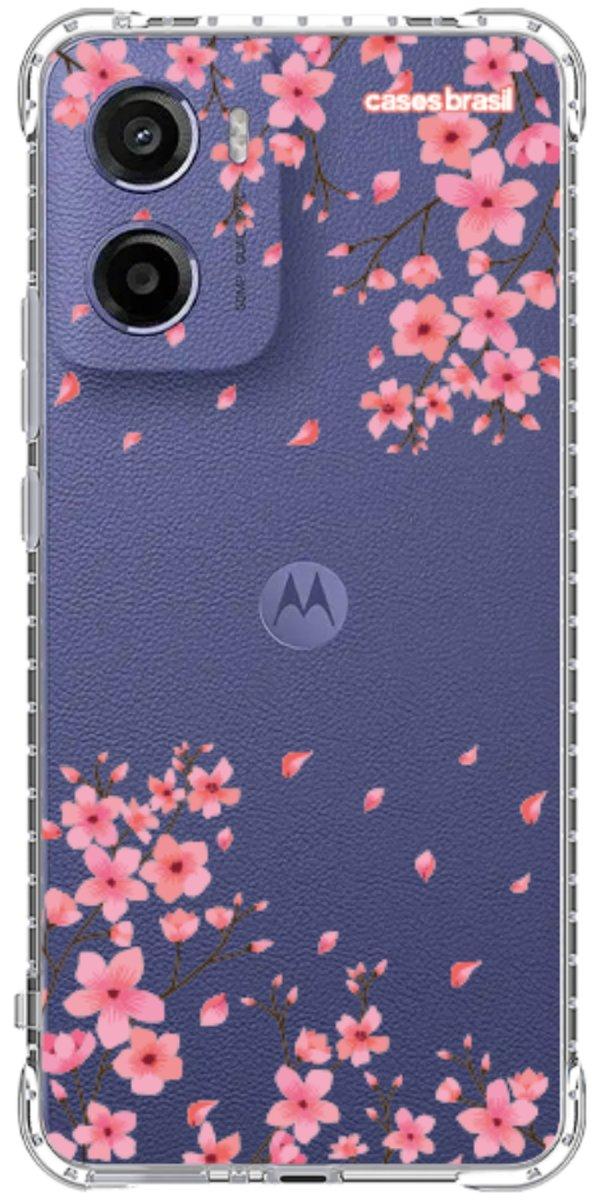 Capinha para Celular Floral Rosinha