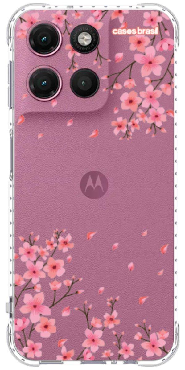 Capinha para Celular Floral Rosinha