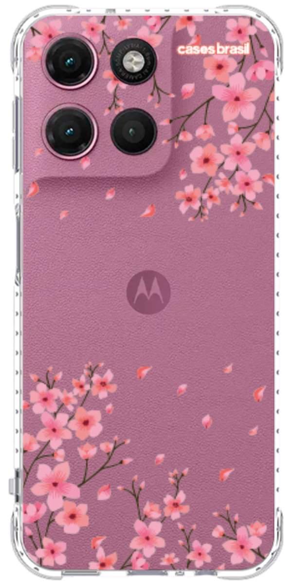Capinha para Celular Floral Rosinha