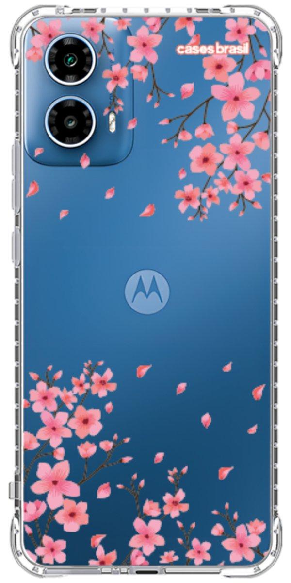 Capinha para Celular Floral Rosinha