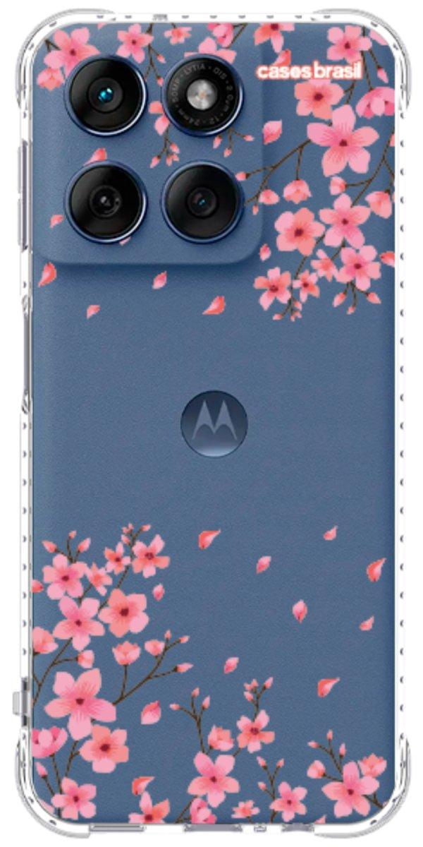 Capinha para Celular Floral Rosinha