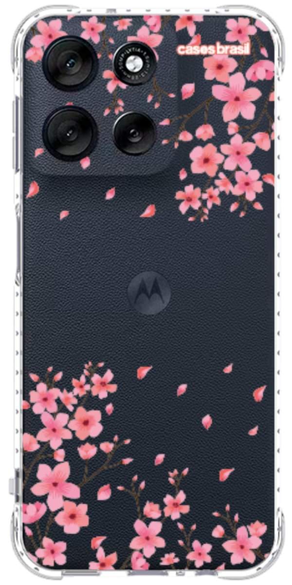 Capinha para Celular Floral Rosinha