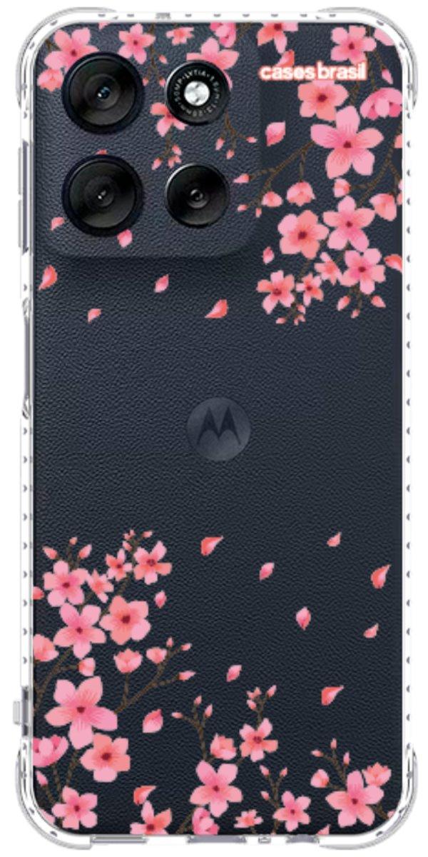 Capinha para Celular Floral Rosinha