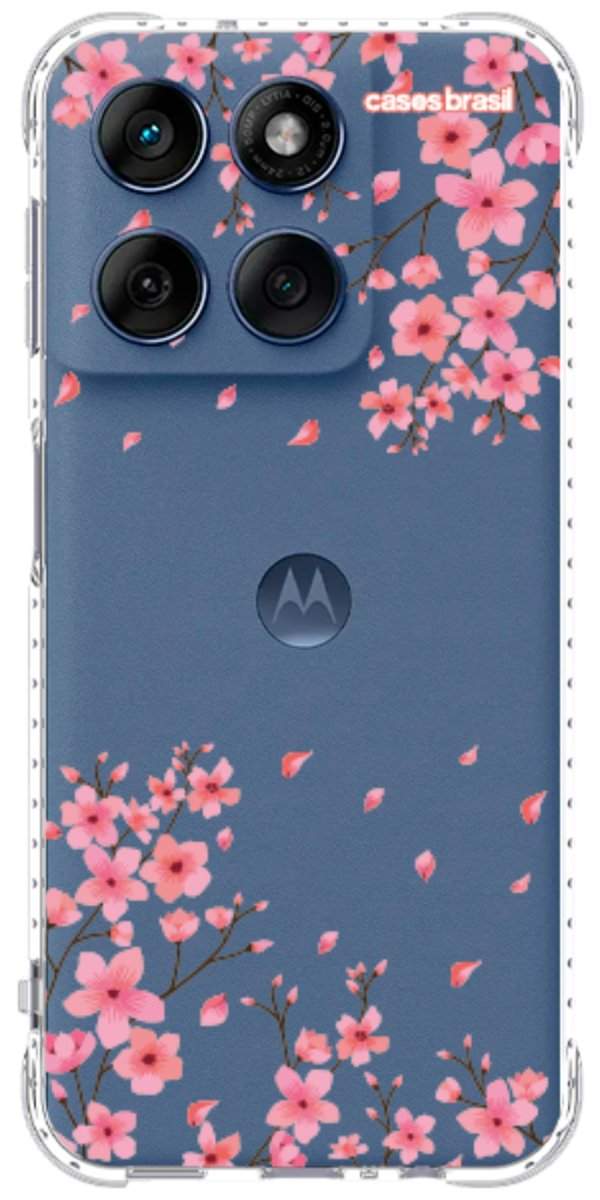 Capinha para Celular Floral Rosinha