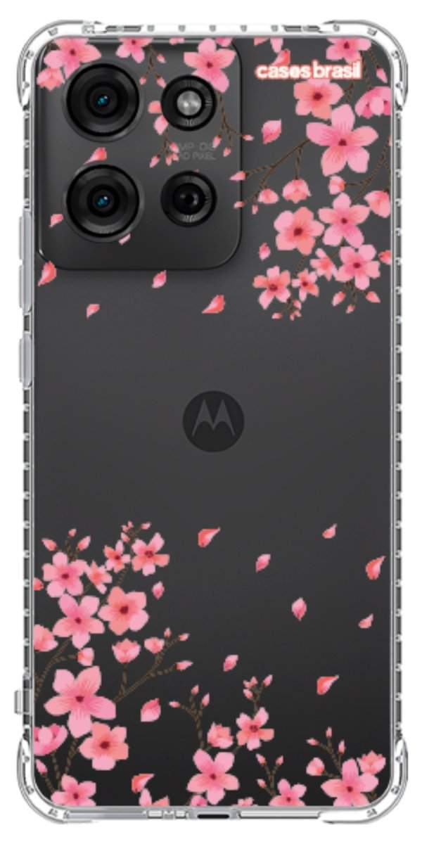 Capinha para Celular Floral Rosinha