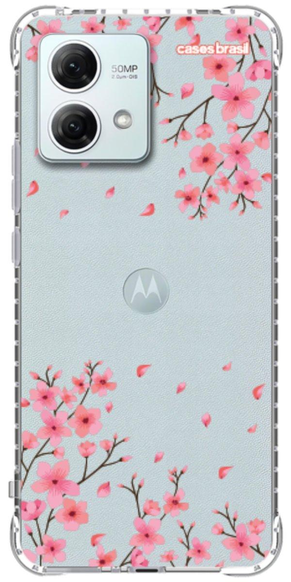 Capinha para Celular Floral Rosinha