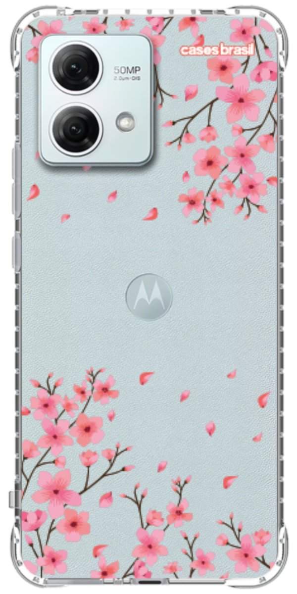 Capinha para Celular Floral Rosinha