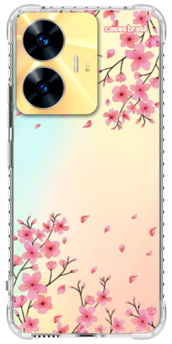 Capinha para Celular Floral Rosinha