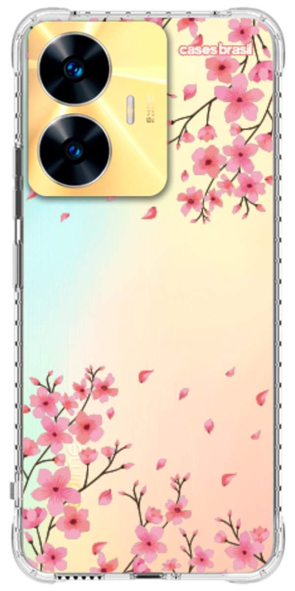 Capinha para Celular Floral Rosinha