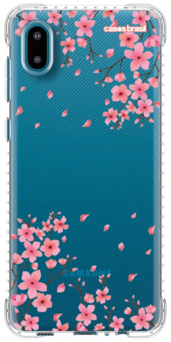 Capinha para Celular Floral Rosinha