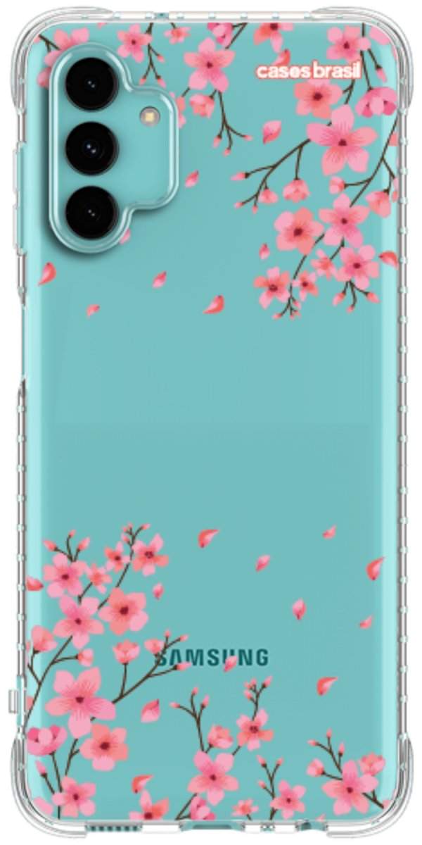 Capinha para Celular Floral Rosinha