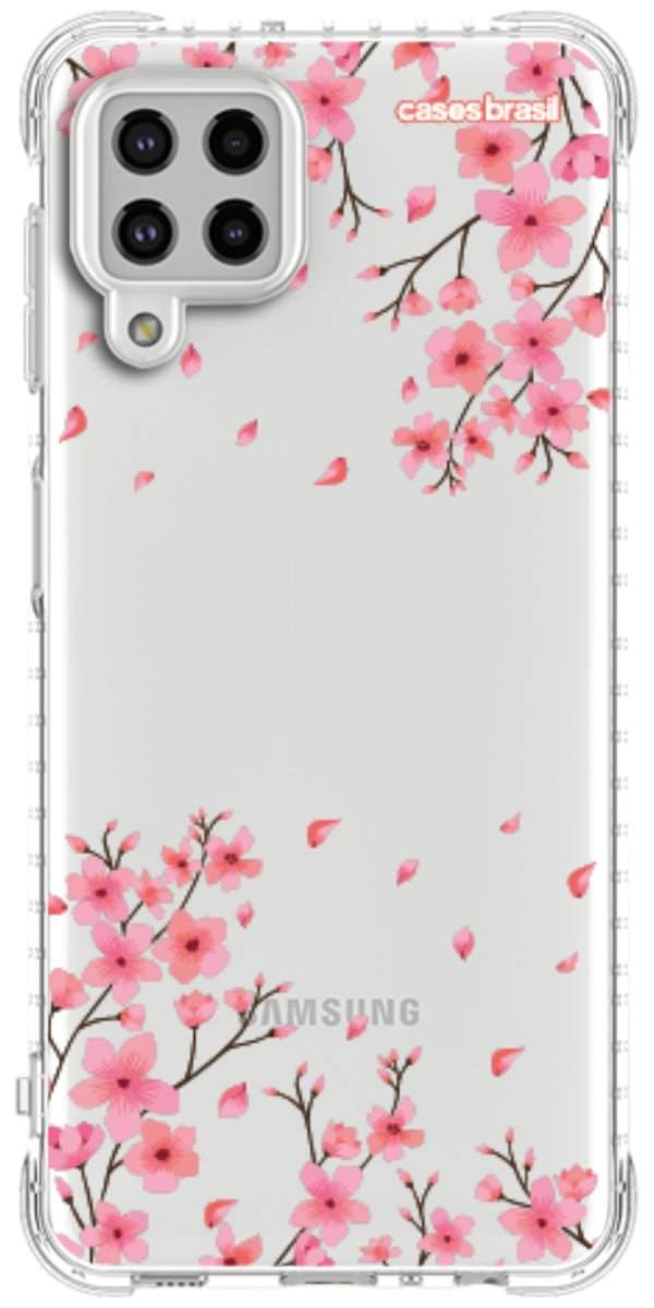 Capinha para Celular Floral Rosinha