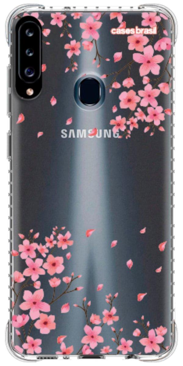 Capinha para Celular Floral Rosinha