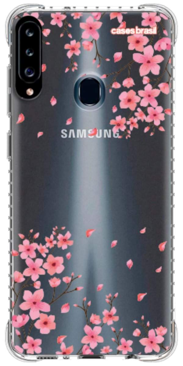 Capinha para Celular Floral Rosinha