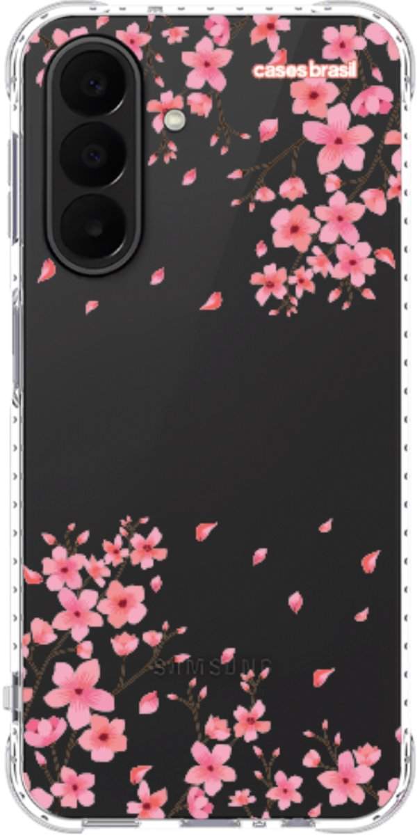 Capinha para Celular Floral Rosinha