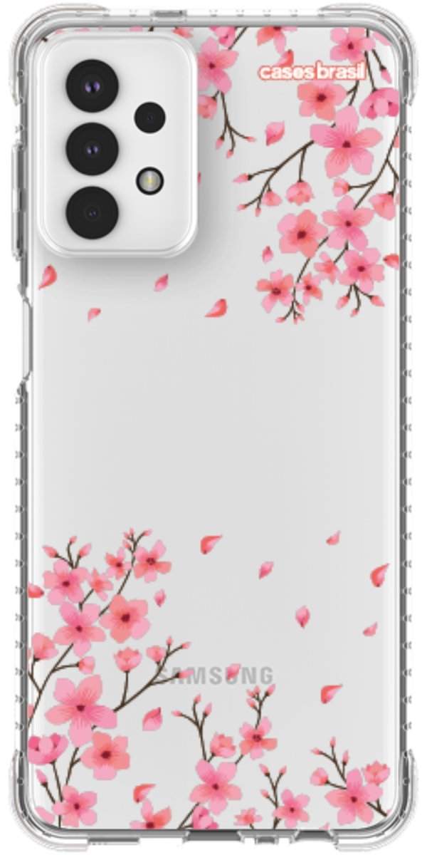 Capinha para Celular Floral Rosinha